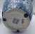Chinoiserie 1990s Blue & White Asian Vase With Stand For Sale - Image 3 of 6