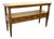 Vintage 1970's Hekman Console Table With Two Drawers For Sale