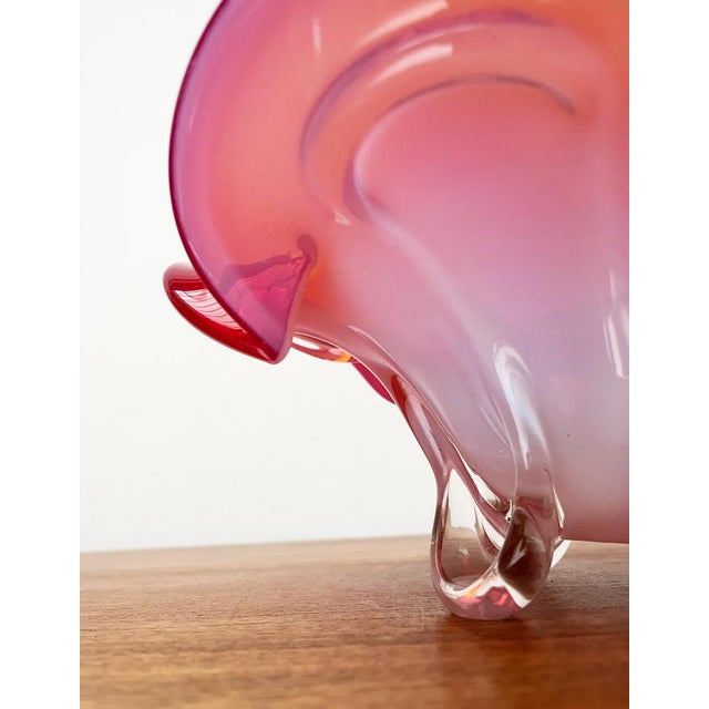 Vintage Italian Murano Glass Bowl For Sale - Image 13 of 18