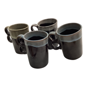 1960s “Trigger Mugs”- Set of 4