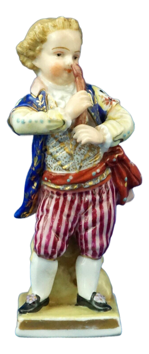 Antique Porcelain Sculpture by Von Schierholzsch of Plaue, Germany, 1800s