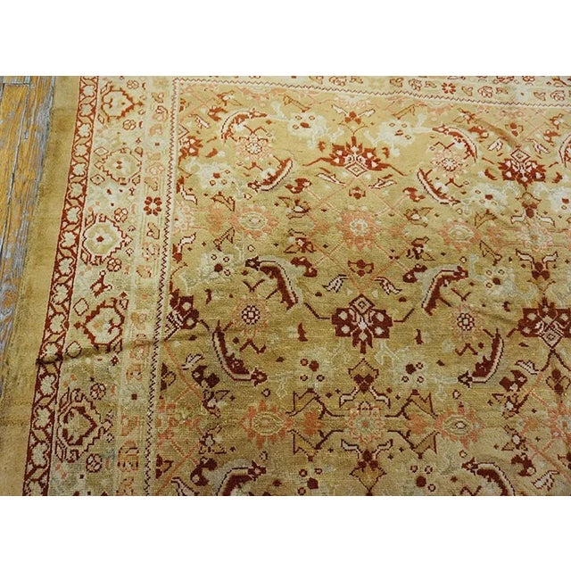 Textile Early 20th Century N. Indian Agra Carpet ( 7' x 10'2" - 213 x 310 ) For Sale - Image 7 of 7