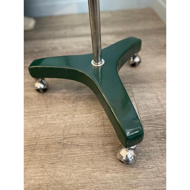 Metal Vintage Green Naska Lamp, 1970 For Sale - Image 7 of 16