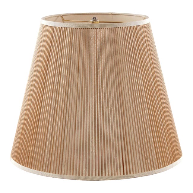 Empire Stick Shade in Natural Cream, 18" For Sale