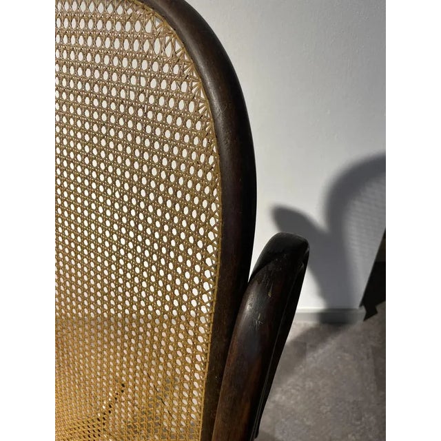 Wood Rocking Armchair from Thonet, 1920s For Sale - Image 7 of 8