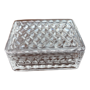 Fostoria Jewelry Box and Cover Circa 1934-1958