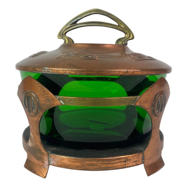 Jugendstil Butter Dish attributed to Joseph Maria Olbrich for WMF, 1890s For Sale