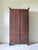 Wood Antique English Oak Leaded Glass Bookcase, Cabinet For Sale - Image 7 of 10