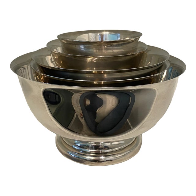 Vintage Silverplate Bowls - Set of 5 For Sale