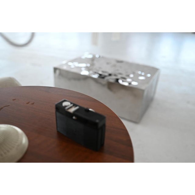 Small Mirage Sculptural Table in Stainless Steel by Veliento For Sale - Image 10 of 11