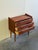 Mid Century Danish Teak 3-Drawer Chest – Vintage Scandinavian Small Dresser 1960s For Sale In Los Angeles - Image 6 of 8