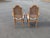 Vintage Cane Back Dining Arm Chairs - Set of 2 For Sale - Image 9 of 10