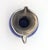 Vintage Israeli Blown Glass & Sterling Silver Carafe Pitcher For Sale - Image 9 of 11