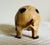 Antique Hand Painted Cast Iron Pig Figurine For Sale - Image 9 of 11