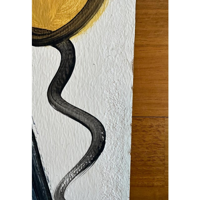 Blue 1987 Original Peter Keil Painting For Sale - Image 8 of 10