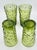 Glass Vintage Anchor Hocking "Milano" or "Lido" Green Glass 12oz Tumblers For Sale - Image 7 of 7