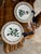 1970s 1970s Pair of Floral Hanging Decorative Plates For Sale - Image 5 of 6