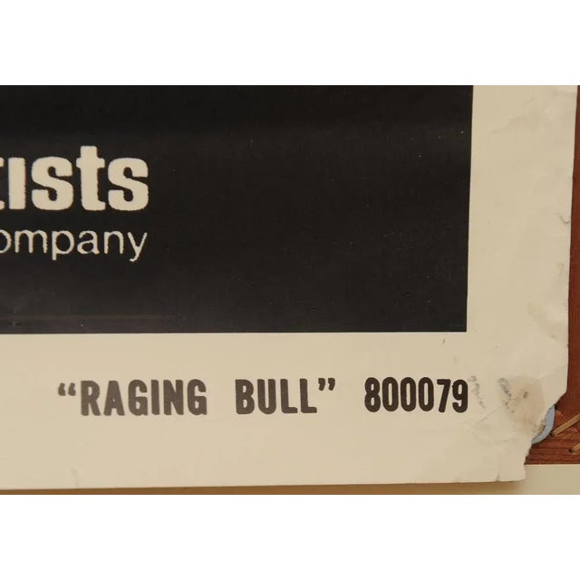 Raging Bull Movie Lithograph, 1980s For Sale - Image 8 of 10
