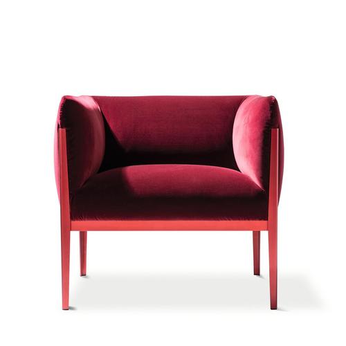Aluminum and Fabric Cotone Armchair by Ronan & Erwan Bourroullec for Cassina For Sale - Image 3 of 5