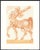 1963 Dalí Divine Comedy Engraving Enfer Chant 26 "La Centaure" (The Centaur) For Sale