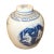 Chinoiserie Chinese Blue White Ceramic Double Kids Graphic Ginger Jar For Sale - Image 3 of 6