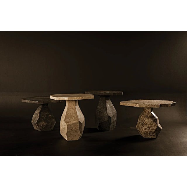 NOIR Polyhedron Side Table For Sale In Los Angeles - Image 6 of 7