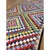 1930s Antique Multicolor Diamond Turkish Village Kilim Runner Flatweave Wool Rug For Sale - Image 4 of 5
