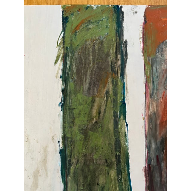 Wood My Redwood Tree, Painting by Lisa Lightman For Sale - Image 7 of 7