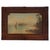 Pair of 19th C Adirondack Oil on Panel Landscape Paintings in Walnut Frames For Sale - Image 4 of 9