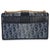 2020s Blue Denim Oblique 30 Montaigne East West Chain Bag For Sale - Image 5 of 10