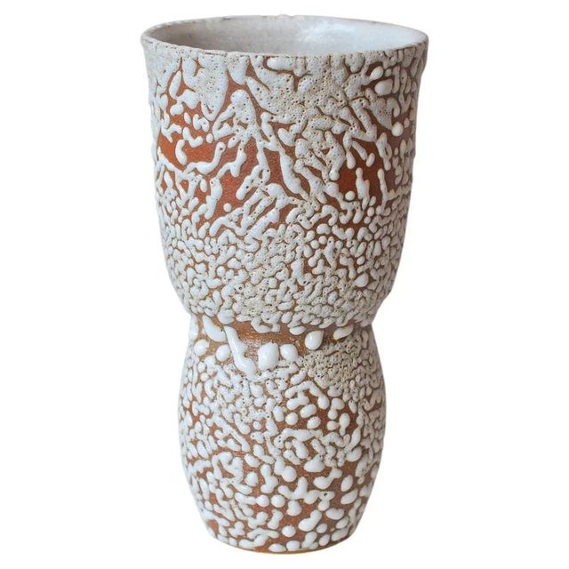 C-019 White Stoneware Vase by Moïo Studio For Sale - Image 4 of 4