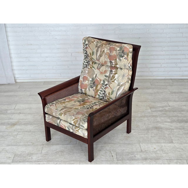 Swedish Highback Armchair by Arne Norell for Arne Norell AB, 1970s For Sale - Image 18 of 18