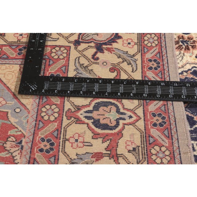 Textile Vintage Persian Bijar Rug, 06'04 X 06'06 For Sale - Image 7 of 10