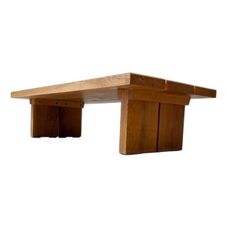 Vintage Coffee Table in Wood, 1970s For Sale