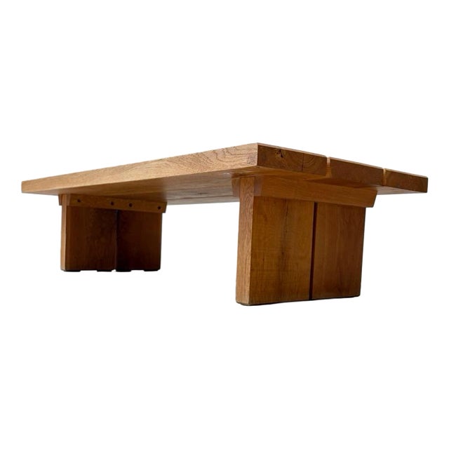 Vintage Coffee Table in Wood, 1970s For Sale