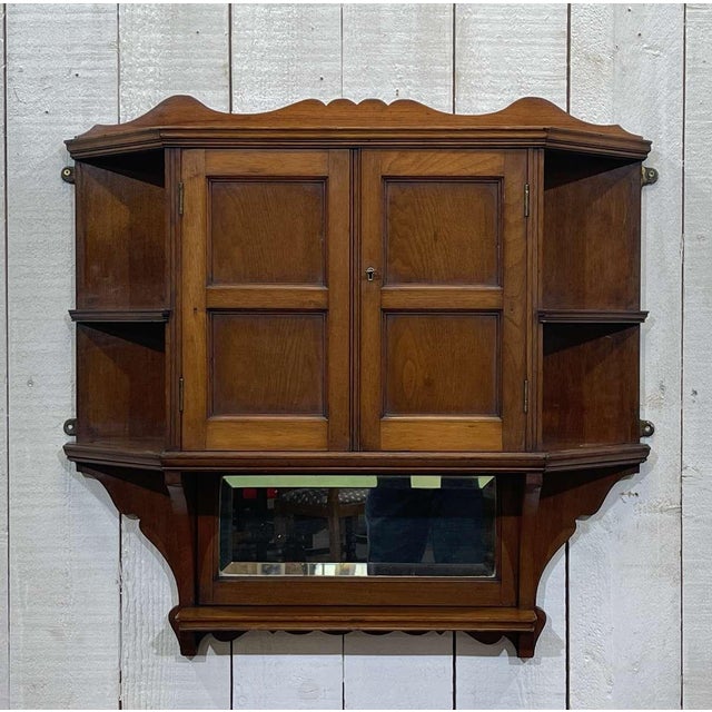 Early 20th Century English Wall Shelf in Walnut For Sale - Image 14 of 14