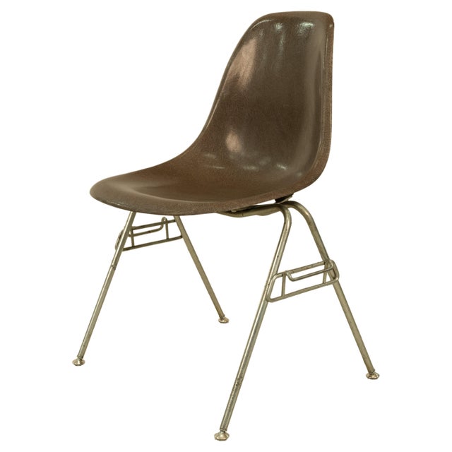 Mid Century Modern Original Eames for Herman Miller Fiberglass Shell Chairs 1959 For Sale - Image 13 of 17
