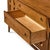 Wood Broyhill Brasilia Mid Century Walnut and Brass 66 Inch Credenza For Sale - Image 7 of 9