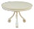 Vintage Oval Center Table Styled After Rose Tarlow For Sale