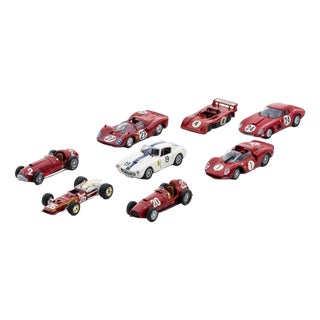 Miniature Ferrari Cars, Set of 8 For Sale