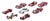 Miniature Ferrari Cars, Set of 8 For Sale