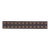 Sample - Schumacher Leather Cord Tape Trim in Charcoal For Sale