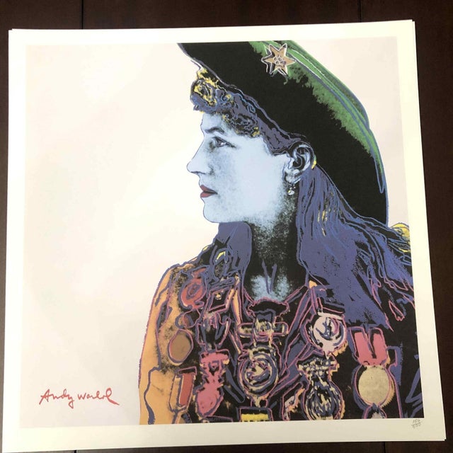 Lithograph "Annie Oakley" Signed of the plate and numbered by hand Limited Edition of 500 pieces Each piece is...