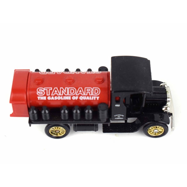 Late 20th Century Lledo Die-Cast Standard Oil & Service Vehicles Set of 3 - Made in England For Sale - Image 13 of 15