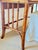 English American of Martinsville Vintage Coastal Faux Bamboo Rattan Vanity Desk Console With Detachable Mirror For Sale - Image 3 of 17