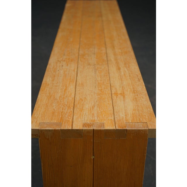 French Modernist Bench, 1960s For Sale - Image 12 of 15