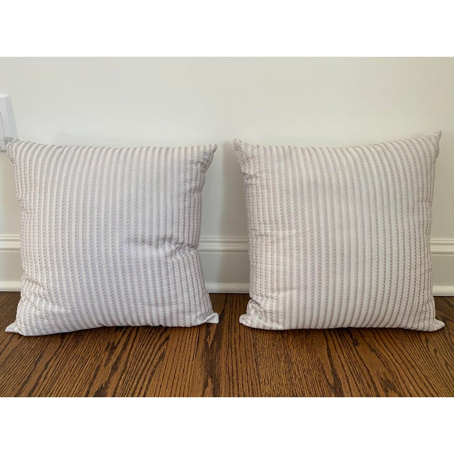 Frette Throw Pillows a Pair Chairish
