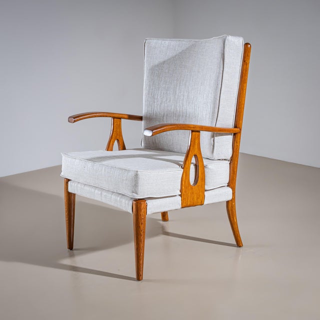 Mid 20th Century Mid-20th Century Seating Group with curved Armrests For Sale - Image 5 of 15