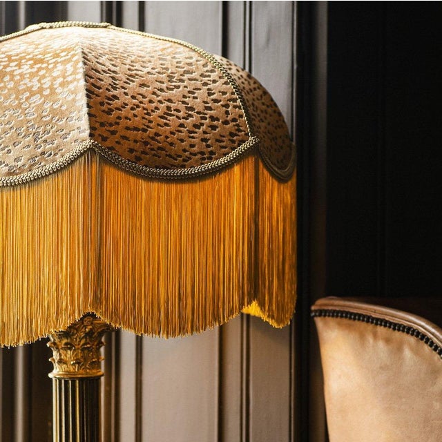 The Ritz Fringed Lampshade - Large For Sale - Image 4 of 5