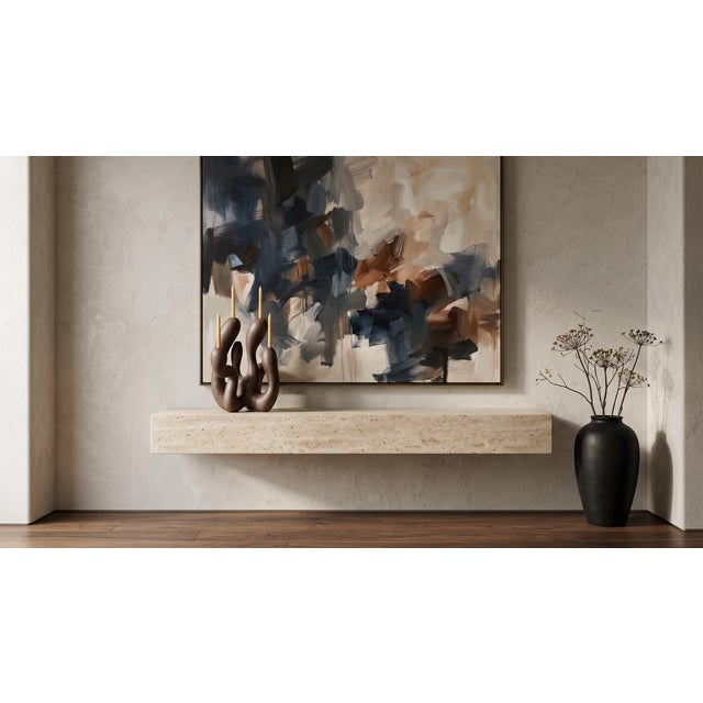 Contemporary Hold the Light - Earth Brown Stone Edition For Sale - Image 3 of 3